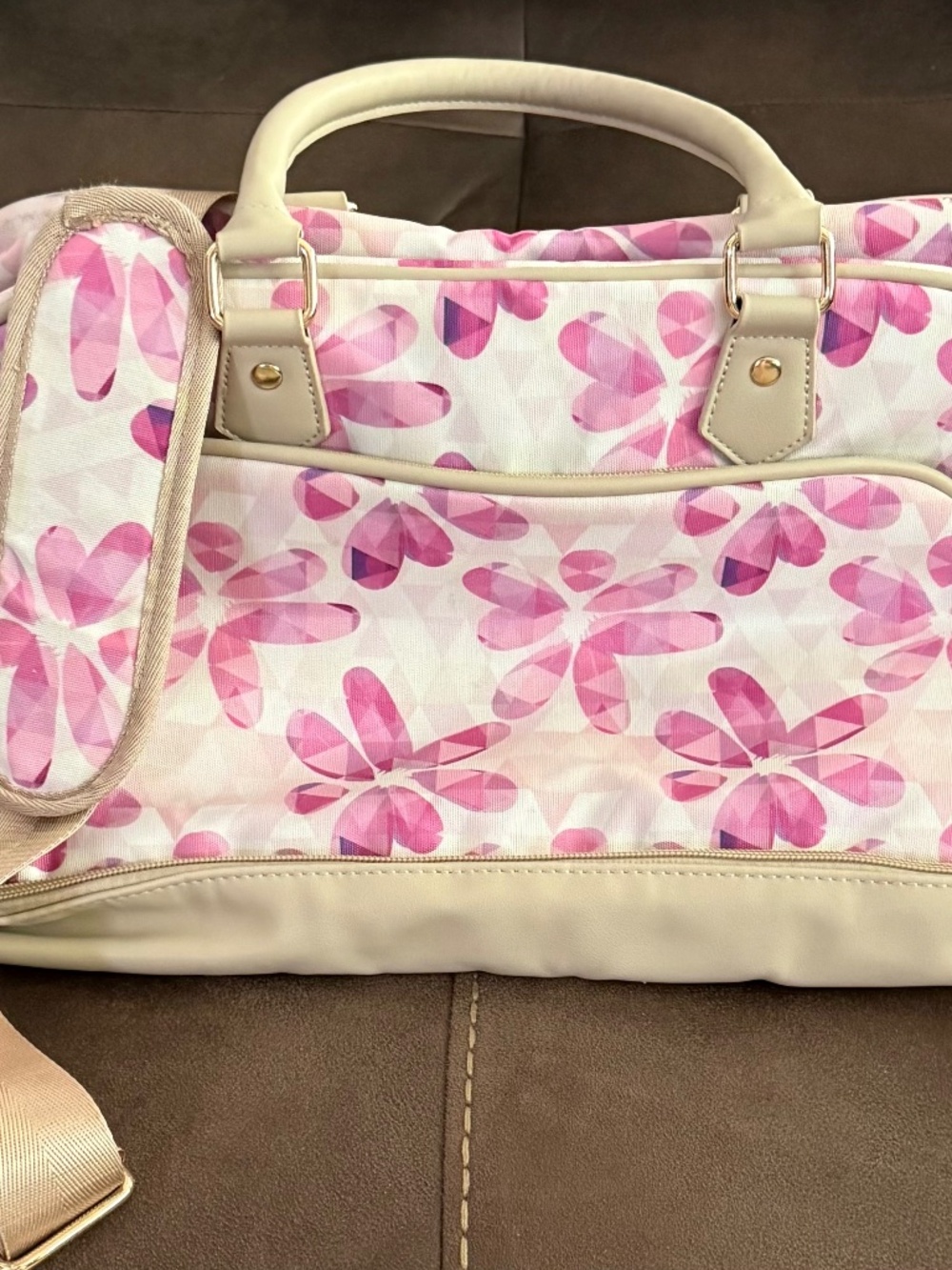 30 L Duffle Travel bag with strap and luggage sleeve